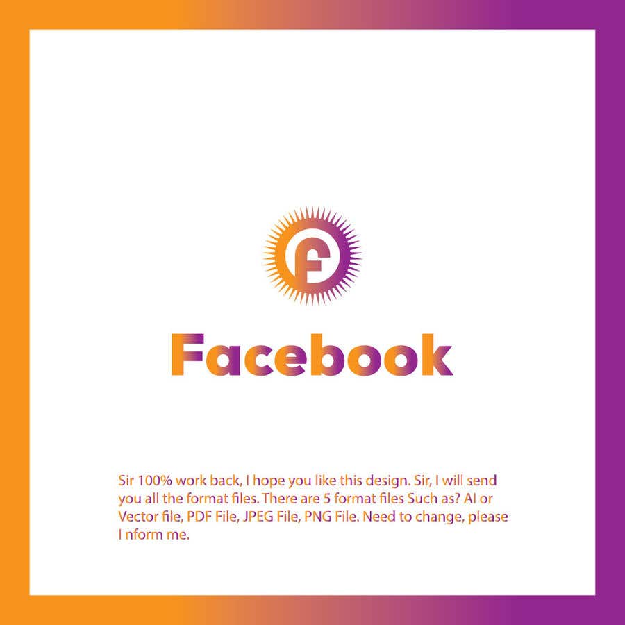 Συμμετοχή Διαγωνισμού #1176 για                                                 Create a better version of Facebook's new logo
                                            
