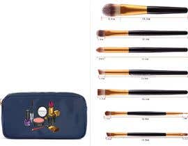 #7 for Cosmetic Brush Set design by seharwaheed1997
