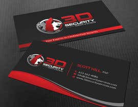#27 for Professional Business Card Design for Security Company by shahnazakter
