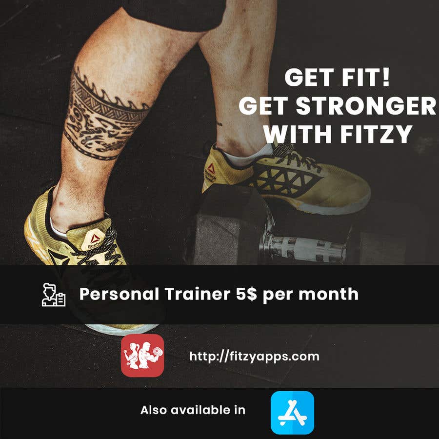 Contest Entry #21 for                                                 Banners for Mobile Fitness App
                                            