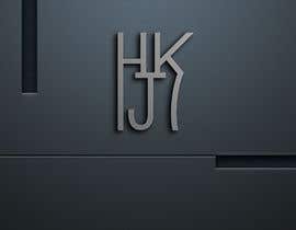 nº 68 pour Make a 3D looking logo of HjK par masudbd1 