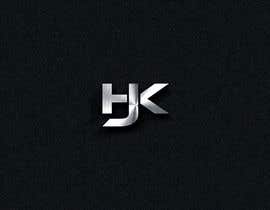 nº 6 pour Make a 3D looking logo of HjK par altafhossain3068 