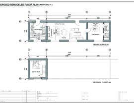 #4 para Plan drawing for 3 room house de Architectzaid