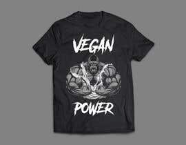 #52 para T-Shirt Design for Vegan brand por sohelmirda7
