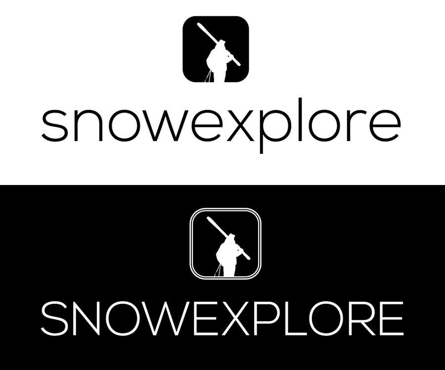 Penyertaan Peraduan #2 untuk                                                 Logo Design for Snowexplore
                                            