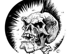 #84 ， Illustrate a Skull or Scary Creature 来自 sensusgin