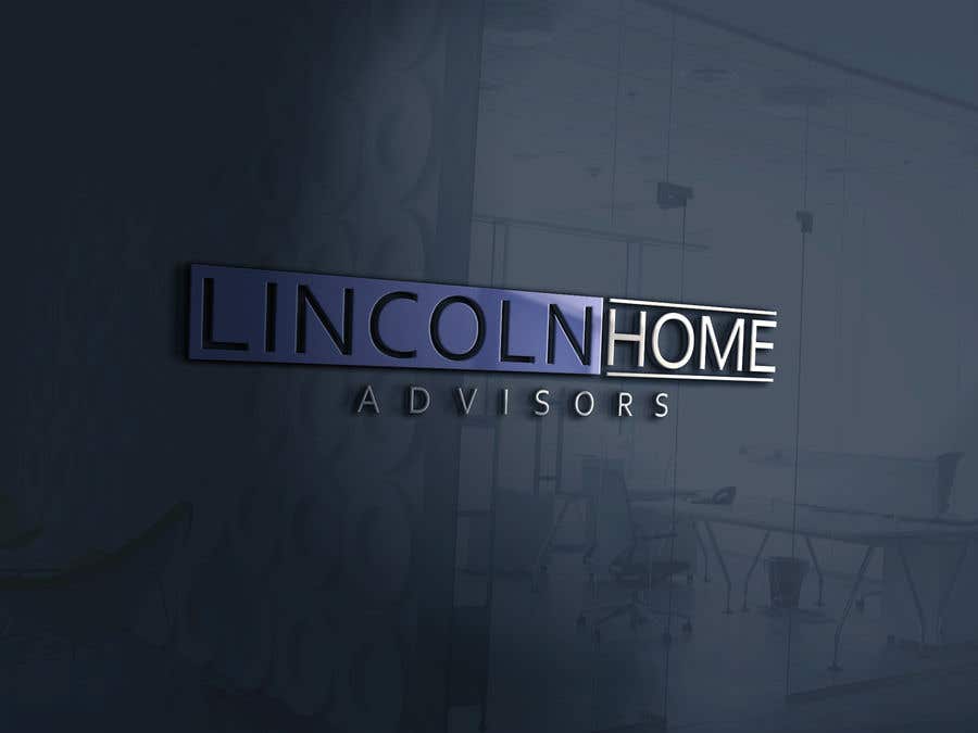 Kandidatura #377për                                                 Logo Creation: Lincoln Home Advisors
                                            