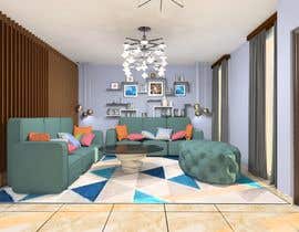 #28 para House entrance, living area and dining 3d interior design de Sanjaysg1990