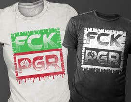 #80 untuk Design a T-Shirt with a cool graffiti style for 2 three letter words. oleh hasembd