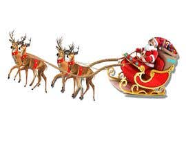 #28 za Semi realistic drawing needed | Drawing of santa with reindeer sleigh od Atiquldodul