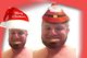 Contest Entry #4 thumbnail for                                                     I’d like a Santa hat photo shopped on both pictures of the guy and then combined together with the text shown on the first picture. This will be a Christmas card so feel free to add other Christmas-like images like lights around the photo...etc.
                                                