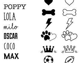 #64 for Design for Laser engraving in Steel Tags for Dogs by LibbyDriscoll