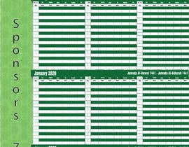 Nambari 10 ya Design 2020 Islamic Prayer Times Calendar na graphicsashik