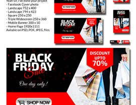 #11 para Few Black Friday Banners and images de BloodyFoisal