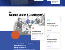#40 para Home page design for creative agency de wayannst