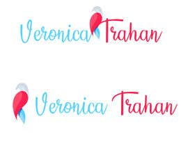 #2 untuk Need embroidery logo stating “Veronica Trahan” in purple with an all white ringneck dove oleh adi2381