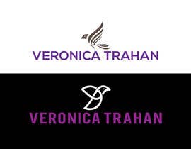 #6 untuk Need embroidery logo stating “Veronica Trahan” in purple with an all white ringneck dove oleh shamem123
