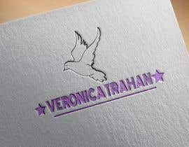 #5 untuk Need embroidery logo stating “Veronica Trahan” in purple with an all white ringneck dove oleh mustaflow