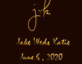 #43 for I need a wedding logo designed.  The names are Jake and Katie and the wedding date is June 6, 2020.  The wedding colors are light pink and light gray. by prajeshtechnosol