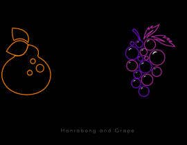 #70 for draw Hanrabong and Grape in vector illutration by jarvisdesigning