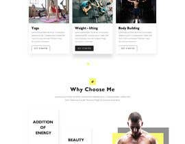 #9 para Build A Mockup Landing Page for a Fitness App de nayeemazraf