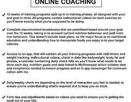 siyama4703님에 의한 Online Coaching Info Sheet을(를) 위한 #1
