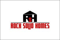 Graphic Design konkurransebidrag #369 for Logo Design for Rock Solid Homes
