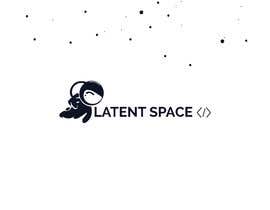 SakerR3 tarafından Astronaut logo for my brand &quot;Latent Space&quot; için no 61