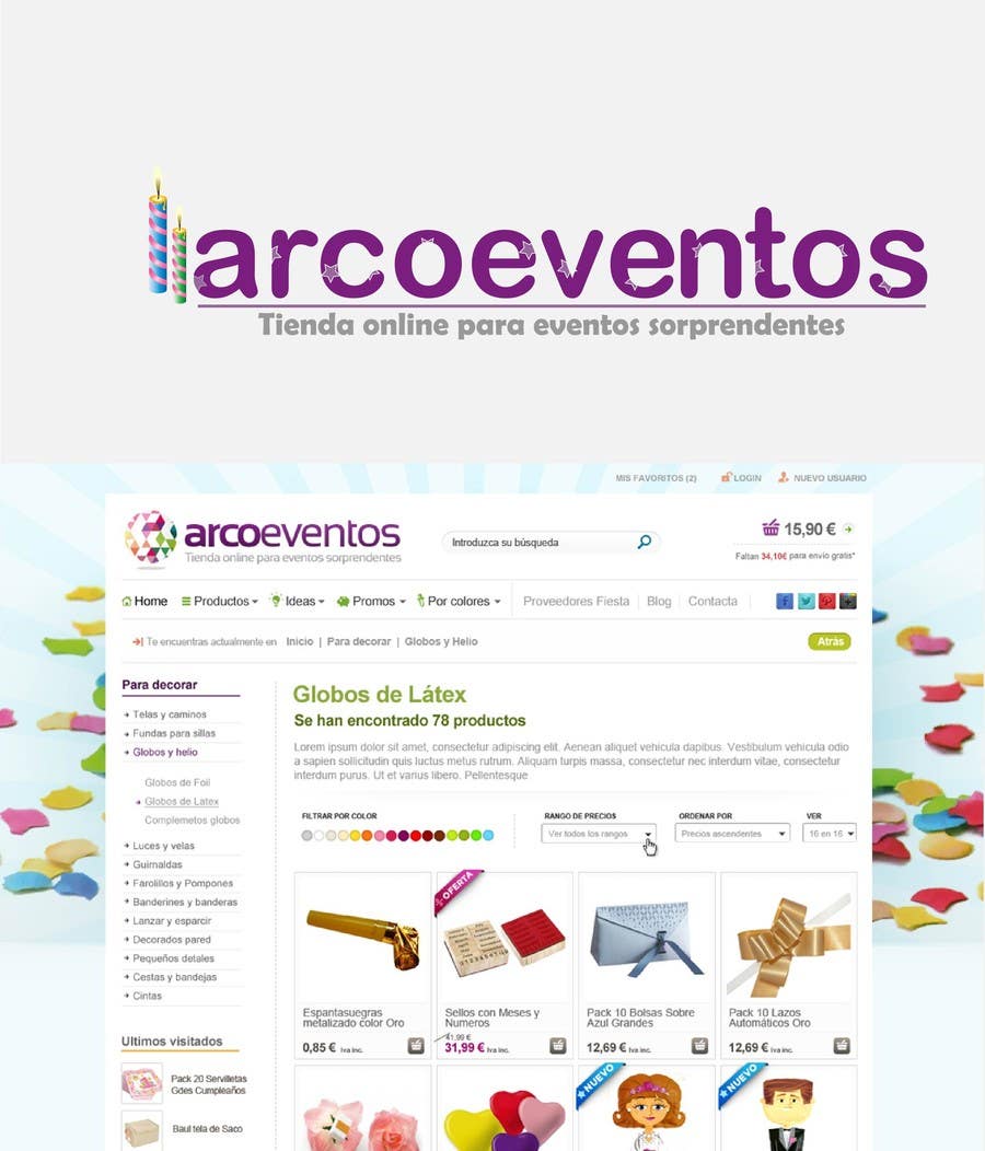 
                                                                                                                        Proposition n°                                            76
                                         du concours                                             Logo Design for ArcoEventos.com
                                        