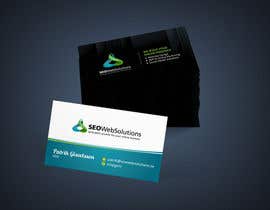 nº 44 pour Business Card Design for SEOWeb Solutions par Jabinhossain 