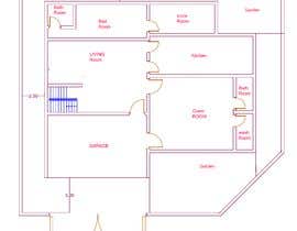 #8 for Make a two-story house plan for me av shazelectrical