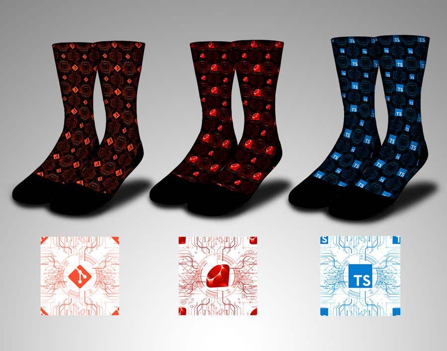 Konkurrenceindlæg #10 for                                                 Code Sock Designs
                                            