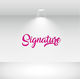Contest Entry #136 thumbnail for                                                     Signature logo
                                                