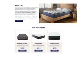 #11 for Mattress homepage website design mock-up by mdziakhan