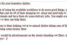 #20 για Think of best idea for homeless people at a shelter to make at least $40 per day in a metropolitan city από FelixSc