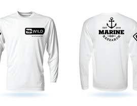 #128 for T-shirt design - marine research company by creativepluscomb
