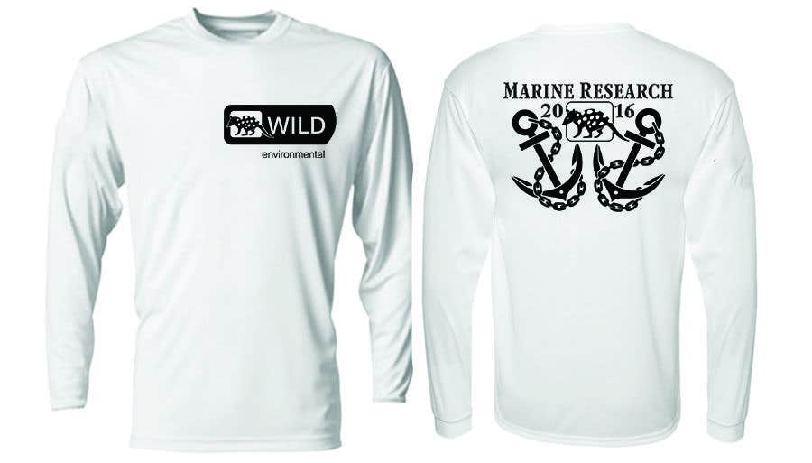 Příspěvek č. 168 do soutěže                                                 T-shirt design - marine research company
                                            