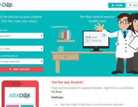 #55 para Design a Website Mockup for a medical care scheduling service por steffanytj
