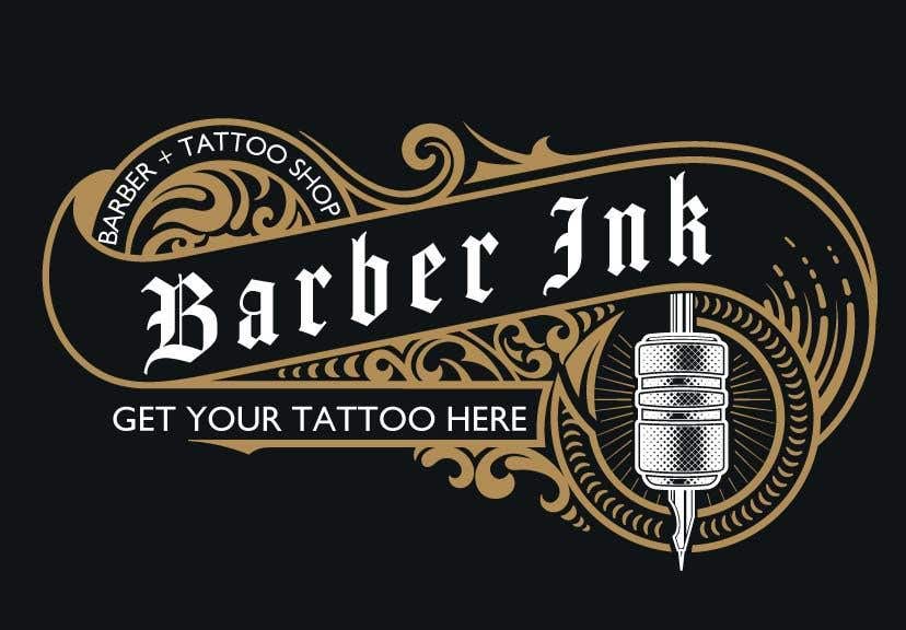 Entry #38 by kmsinfotech for Create a brand/logo for a tattoo/barber shop  called: Barber Ink | Freelancer