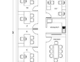 #39 for Create an office floor plan by samanishu12