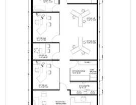 #46 for Create an office floor plan by Ortimi2020
