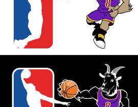 #212 สำหรับ Kobe Legacy Project  - NBA and GOAT logo โดย JonBenn