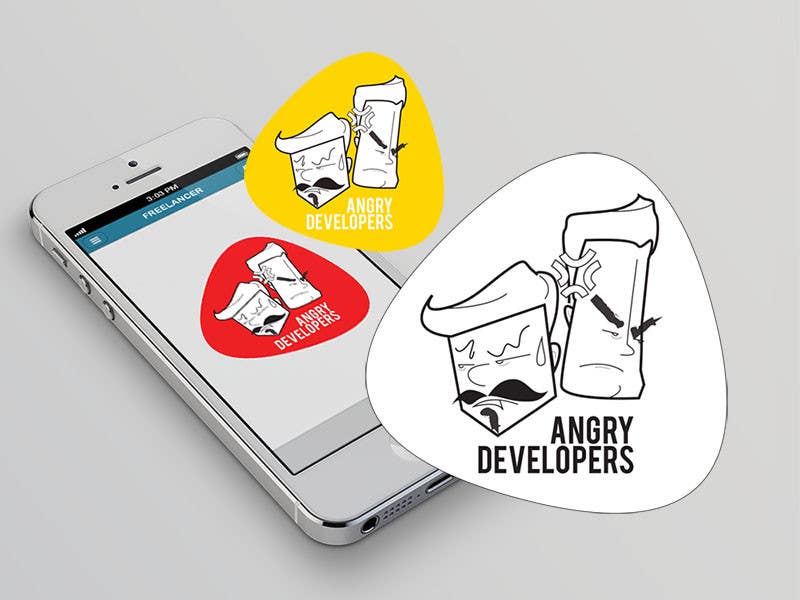 Konkurrenceindlæg #28 for                                                 Logo Design for Angry Developers
                                            
