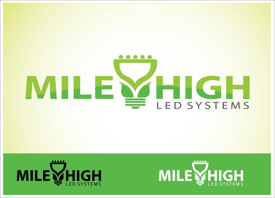 Kilpailutyö #88 kilpailussa                                                 Logo Design for Mile High LED Systems
                                            