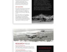 #40 dla Brochure Design - Vietnam Air War Oral History Archive przez wahdinbarjib