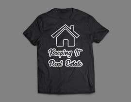 #80 para Simple Teal estate T shirt design de rha5a642bf298db9