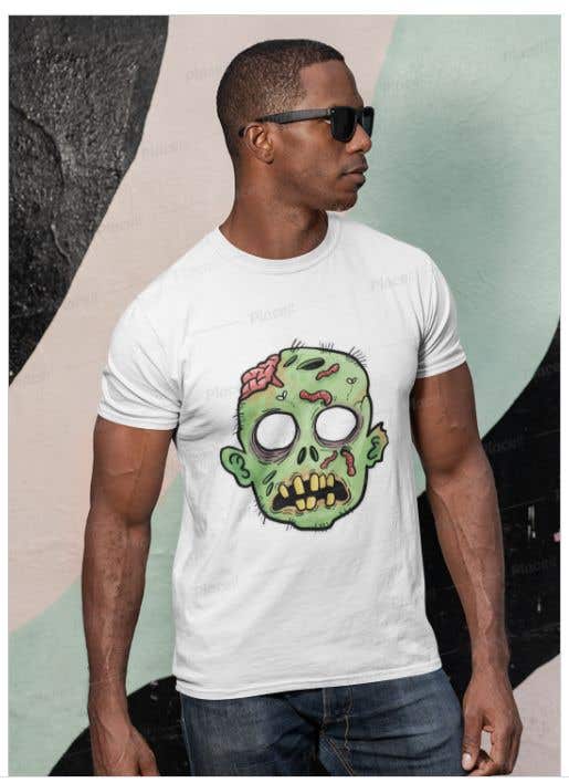 Participación en el concurso Nro.31 para                                                 Design T.shirt for zombie character
                                            