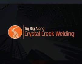 #105 para Crystal Creek Welding company logo de Sufall