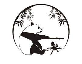 #13 for I need a logo of a panda holding a bamboo stick with fire in front that looks like hes grilling.. 
panda position should be similar to the attached photo 

panda should look a bit cartoon style by dattkalpesh