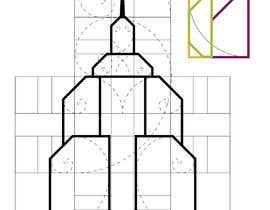 #75 для Design empire state building logo that incorporates the Golden Ratio/Fibonacci Sequence від veneart